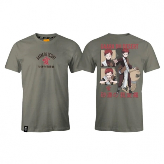 Camiseta Naruto Gaara Du Desert, Adulto