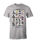 Camiseta Naruto Konoha Viñetas, Adulto