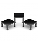 Set 3 Stand Negro para Figuras, Good Smile