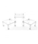 Set 3 Stand Transparente para Figuras, Good Smile