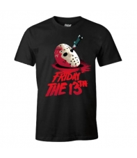 Camiseta Viernes 13 Máscara Jason, Adulto XXL