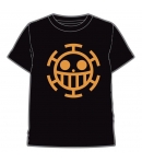 Camiseta One Piece Trafalgar Law Logo, Niño 10 Años