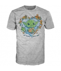 Camiseta Star Wars Be Mine Yoda Pop!, Adulto L