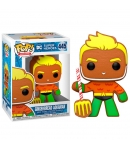 Pop! Heroes Gingerbread Aquaman 445 Dc Super Heroes