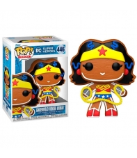 Pop! Heroes Gingerbread Wonder Woman 446 Dc Super Heroes
