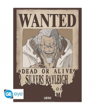 Poster One Piece, Wanted Silver Rayleigh 52 x 38 cm