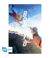 Poster Boruto Naruto Next Generations, Boruto y Naruto 91,5 x 61 cm