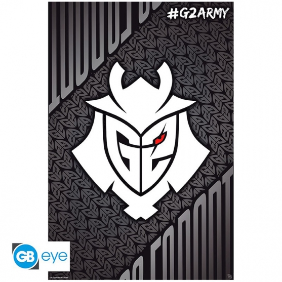 Poster G2 Esports, G2 Army 91,5 x 61 cm