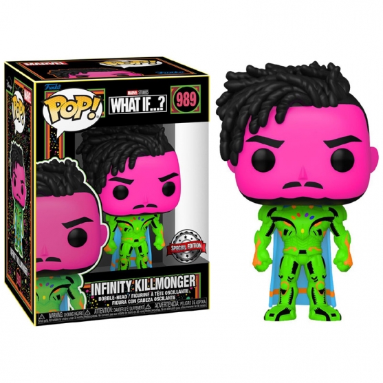Pop! Infinity Killmonger 989 Marvel Studios What If...? (Special Edition)