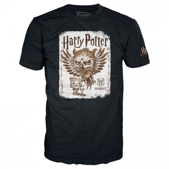 Camiseta Harry Potter, Dumbledore Patronus Pop, Adulto XL