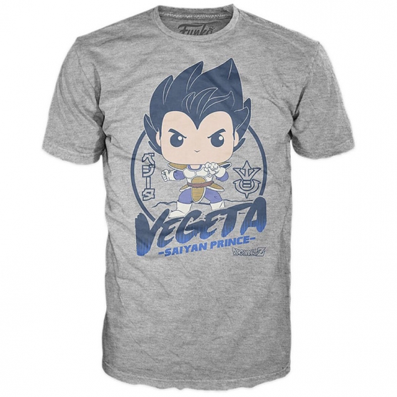 Camiseta Dragon Ball Z, Vegeta Saiyan Princess Pop, Adulto S