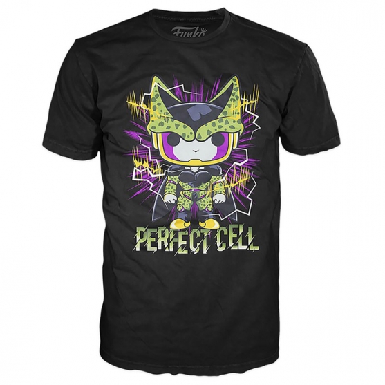 Camiseta Dragon Ball Z, Perfect Cell Pop, Adulto S
