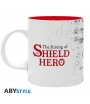 Taza The Rising of Shield Hero, Escudo de Maldición 320 ml