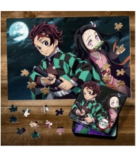 Puzzle Demon Slayer Kimetsu No Yaiba, Tanjiro y Nezuko 250 Piezas