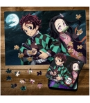 Puzzle Demon Slayer Kimetsu No Yaiba, Tanjiro y Nezuko 250 Piezas