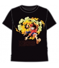 Camiseta One Piece Luffy Ataque, Adulto XL