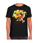 Camiseta One Piece Luffy Ataque, Adulto XL