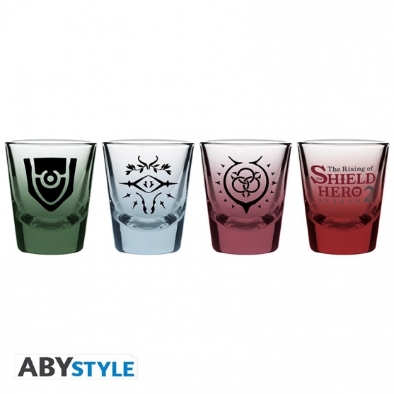 Set 4 Vasos de Chupito The Rising of Shield Hero Season 2