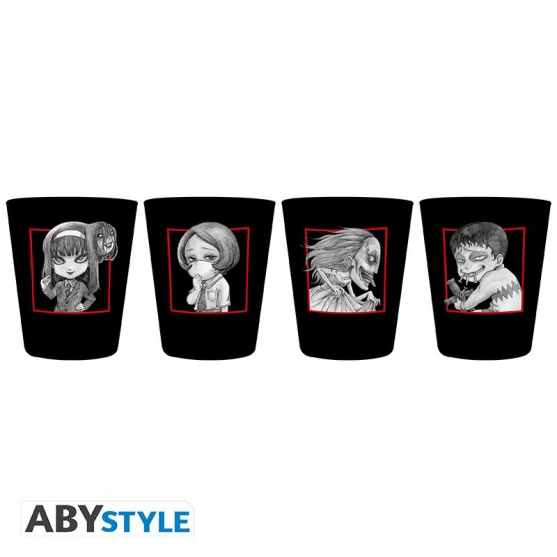 Set 4 Vasos de Chupito Junji Ito Collection