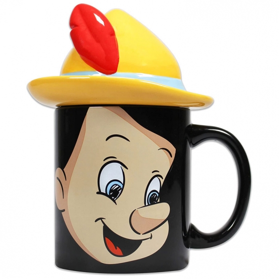 Taza Disney Pinocho 3d Sombrero