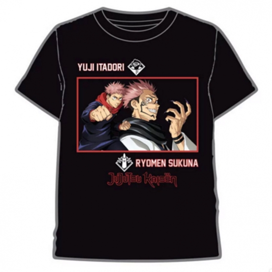 Camiseta Jujutsu Kaisen, Yuji Itadori y Ryomen Sukuna, Adulto S