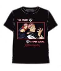 Camiseta Jujutsu Kaisen, Yuji Itadori y Ryomen Sukuna, Adulto L