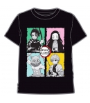 Camiseta Demon Slayer Kimetsu no Yaiba Personajes, Adulto M