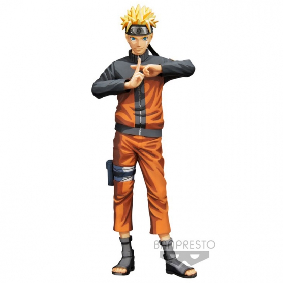 Figura Naruto Shippuden, Uzumaki Naruto Grandista Nero Manga Dimensions 27 cm