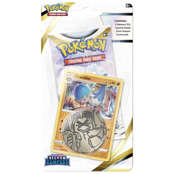 Trading Card Game Pokémon, Sword & Shield Silver Tempest, Checklane Blister