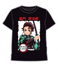 Camiseta Demon Slayer Kimetsu No Yaiba Tanjiro Kamado, Adulto L