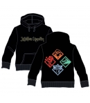 Sudadera Jujutsu Kaisen Logo y Técnicas, Adulto S
