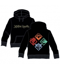 Sudadera Jujutsu Kaisen Logo y Técnicas, Adulto XL