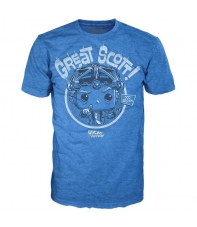 Camiseta Regreso al Futuro, Great Scott Doc Brown Pop, Adulto L