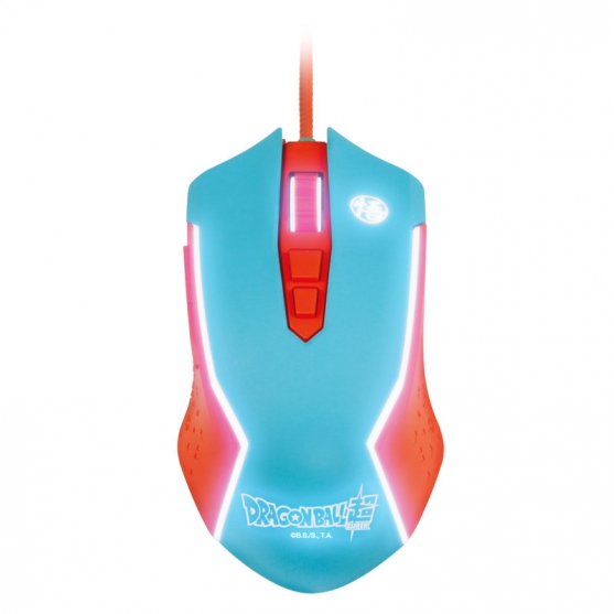 Ratón Dragon Ball Super Goku SSBlue Fr.tec
