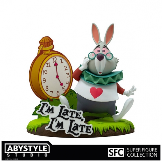 Figura Disney Alicia en el País de las Maravillas, Conejo Blanco SFC 10 cm