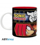 Taza Sonic The Hedhehog, Sonic y Knuckles 320 ml