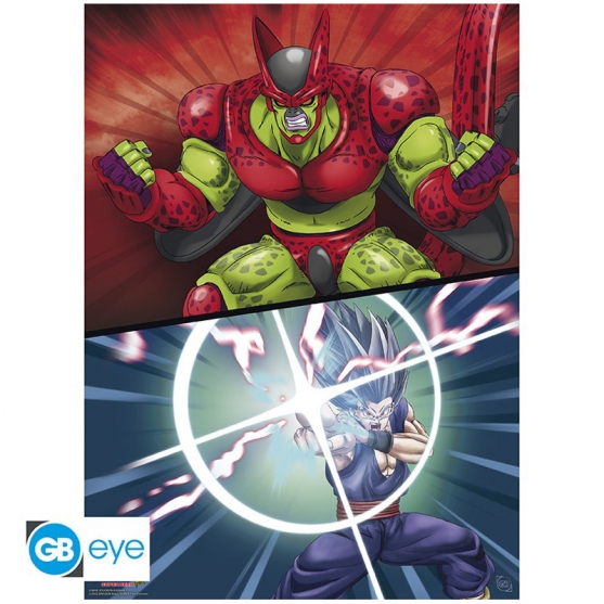 Poster Dragon Ball Super Hero, Gohan vs Cell Max, 52 x 38 cm