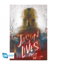 Poster Friday the 13th (Viernes 13), Jason Lives, 91,5 x 61 cm