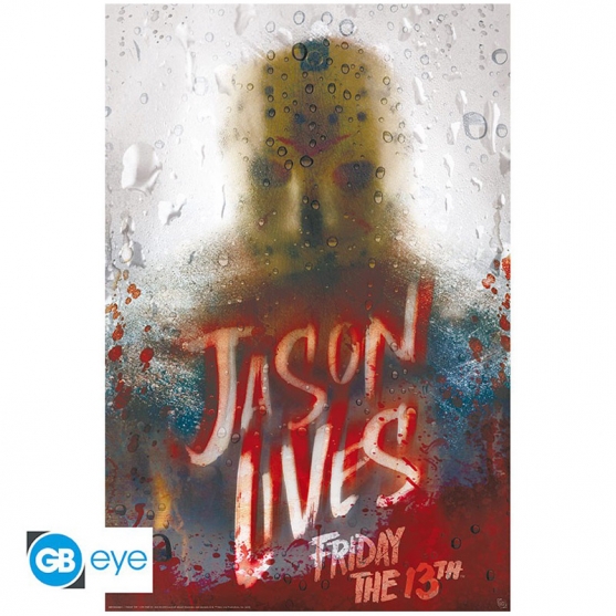 Poster Friday the 13th (Viernes 13), Jason Lives, 91,5 x 61 cm