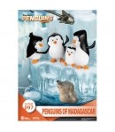 Figura Los Pingüinos de Madagascar, Diorama Stage 097 D-Stage 14 cm