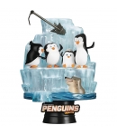 Figura Los Pingüinos de Madagascar, Diorama Stage 097 D-Stage 14 cm