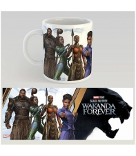Taza Marvel Black Panther Wakanda Forever 320 ml
