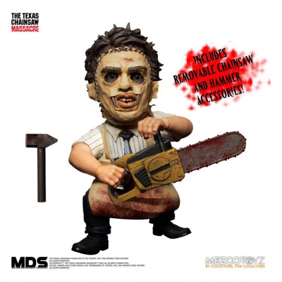 Figura The Texas Chainsaw Masacre (La Matanza de Texas), Leatherface MDS Mezco 15 cm