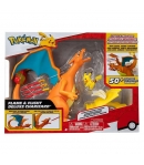 Figuras Pokémon Charizard y Pikachu, Flame & Flight Deluxe Charizard