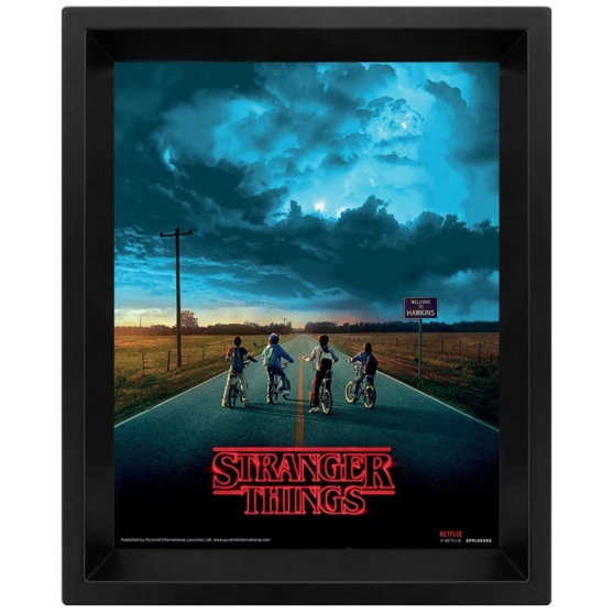 Cuadro 3d Lenticular Stranger Things