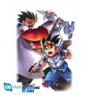 Poster Dragon Quest The Adventure of Dai, Dai y Baran 52 x 38 cm