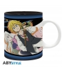 Taza The Seven Deadly Sins, Meliodas,Elizabeth,Hawk 320 ml