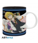 Taza The Seven Deadly Sins, Meliodas,Elizabeth,Hawk 320 ml