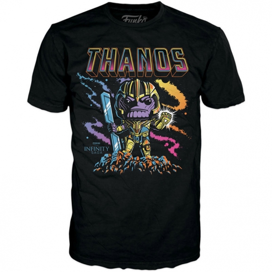 Camiseta Marvel, Thanos Pop , Adulto M