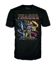 Camiseta Marvel, Thanos Pop , Adulto L